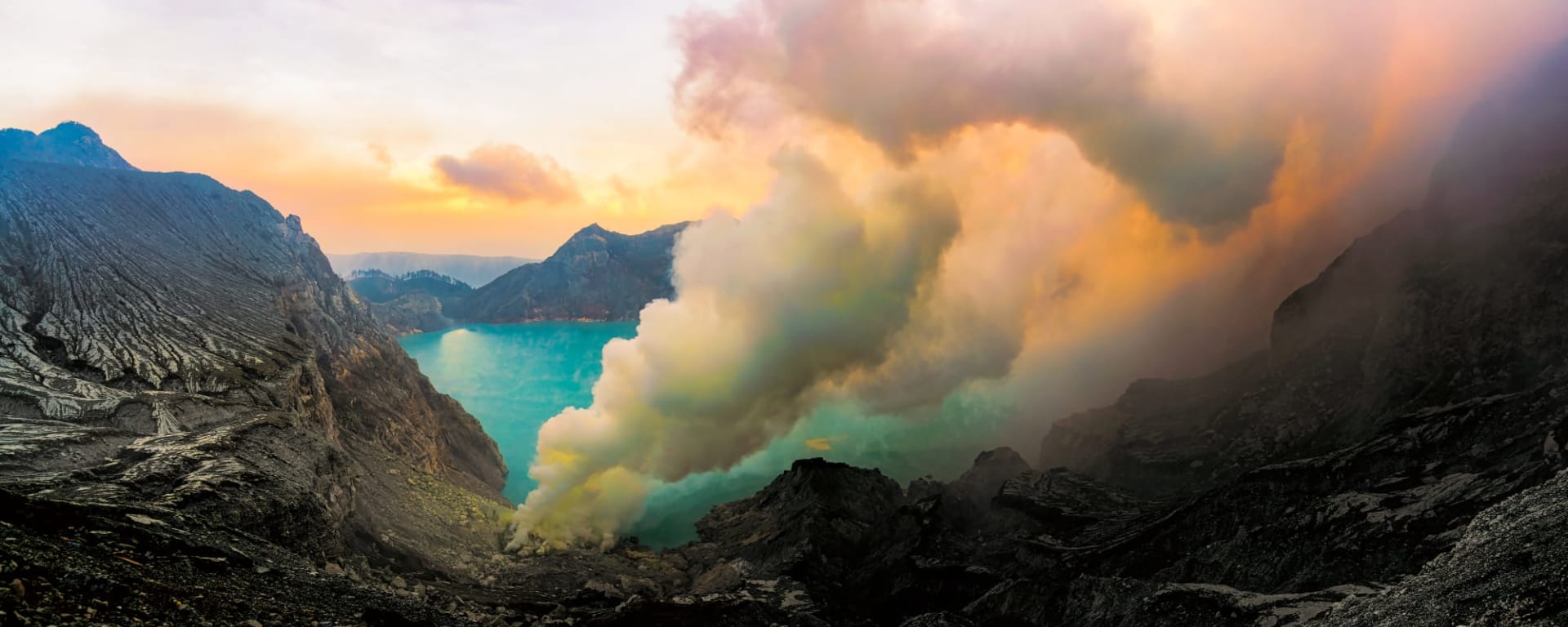 Imposanter Ijen Krater ab|bis Süd-Bali: Indonesien Java Mount Ijen
