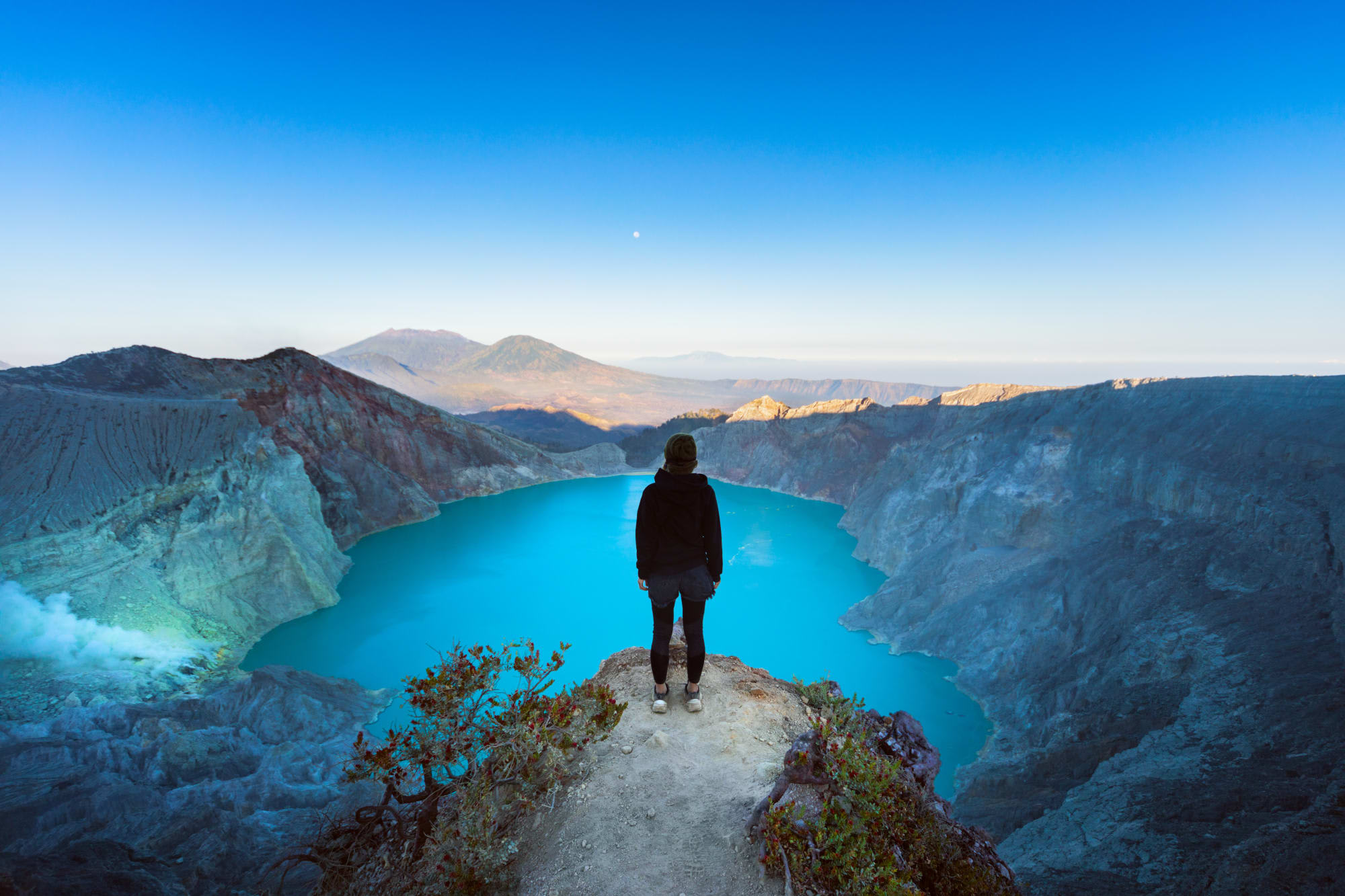 Imposanter Ijen Krater ab|bis Süd-Bali: Indonesien Mount Ijen Krater