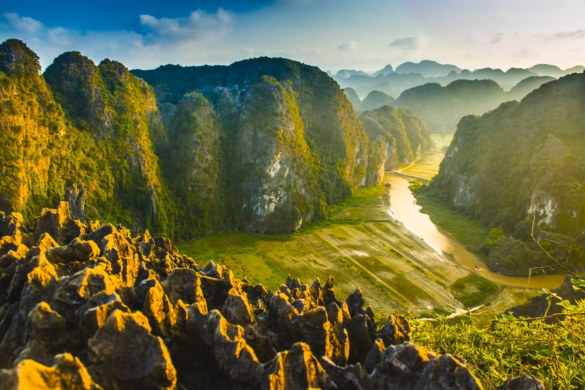 Vietnam Aktiv: Radfahren, Wandern und Paddeln ab Danang: Vietnam Ninh Binh