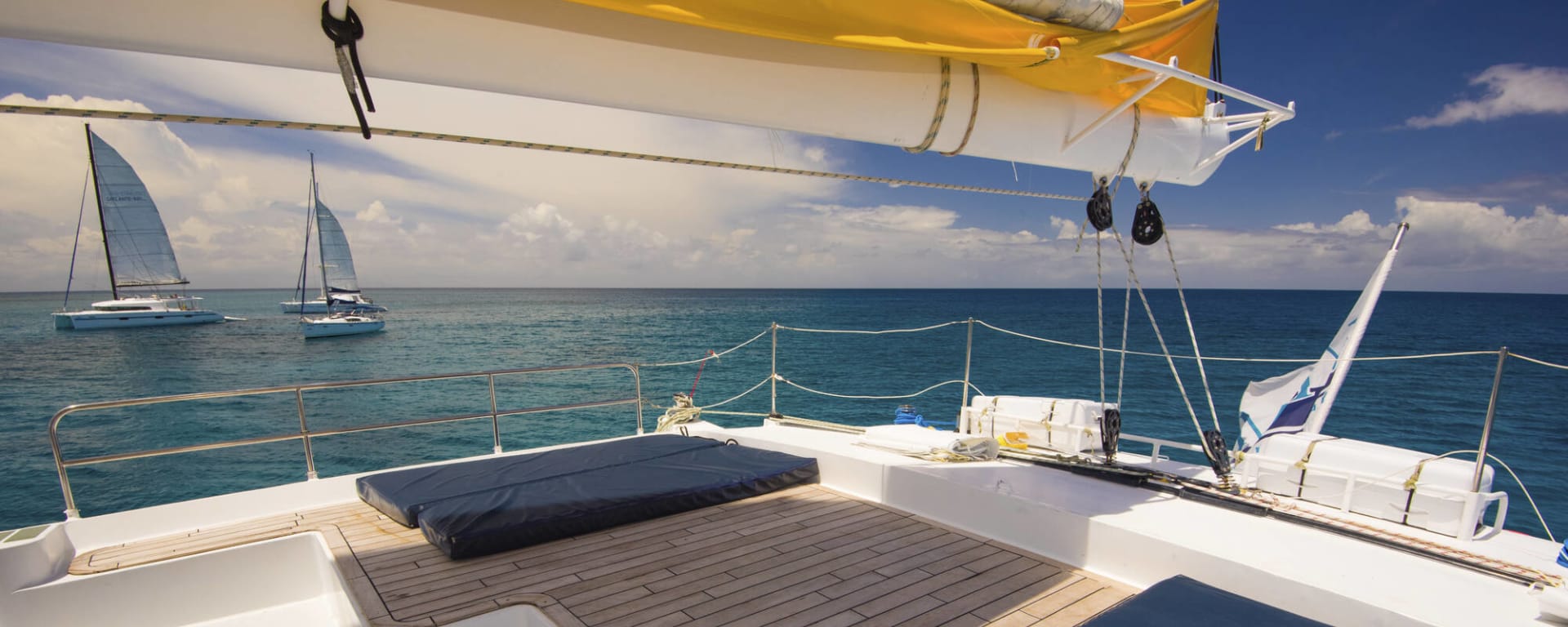 Cocktail Créole ab Mahé: Seychellen Katamaran Le Gauguin Top Deck