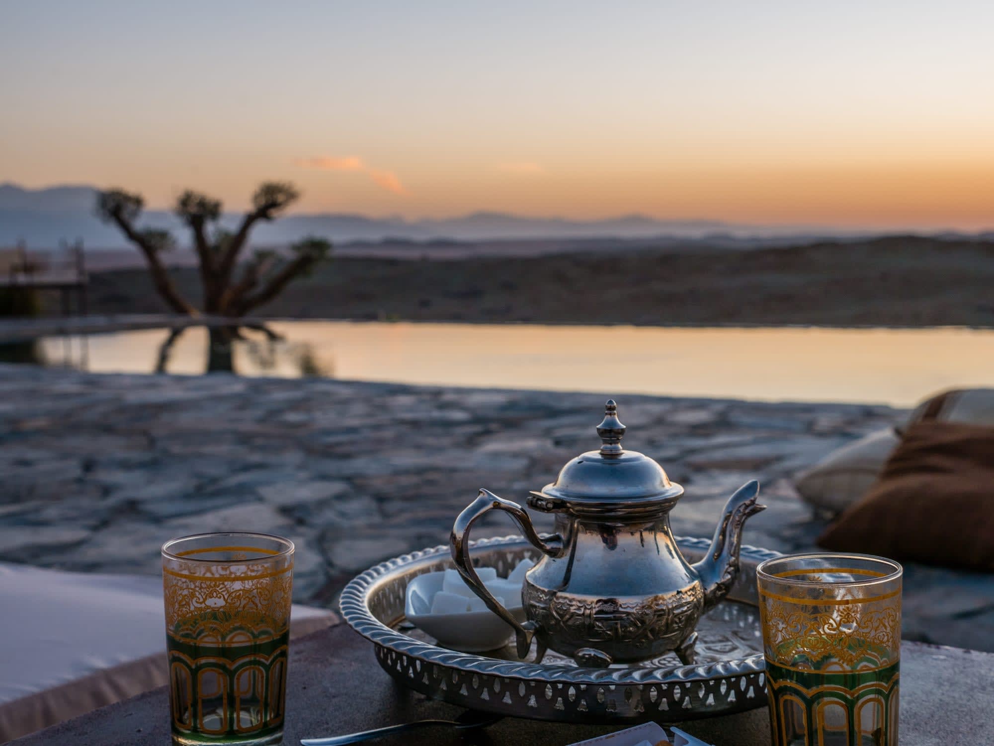 Atlas, Agafay & Atlantik ab Marrakesch: Marokko Agafay Wüste