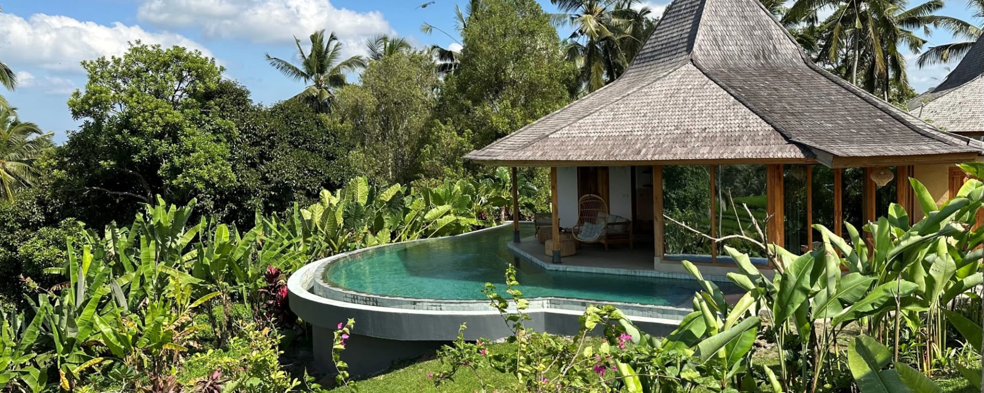 Natur & Kultur Tabanan ab Süd-Bali: exterior: Indonesien Bali Puri Dajuma Terrace