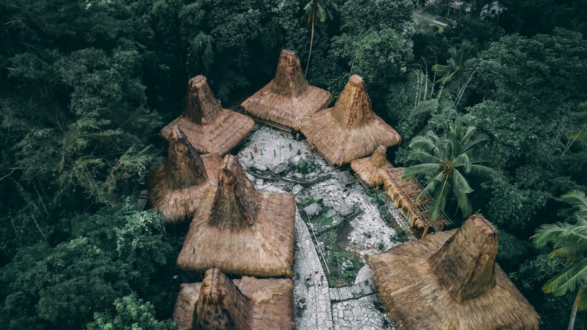 Unbekanntes Sumba: Indonesien Sumba traditionelles Dorf Ratenggaro