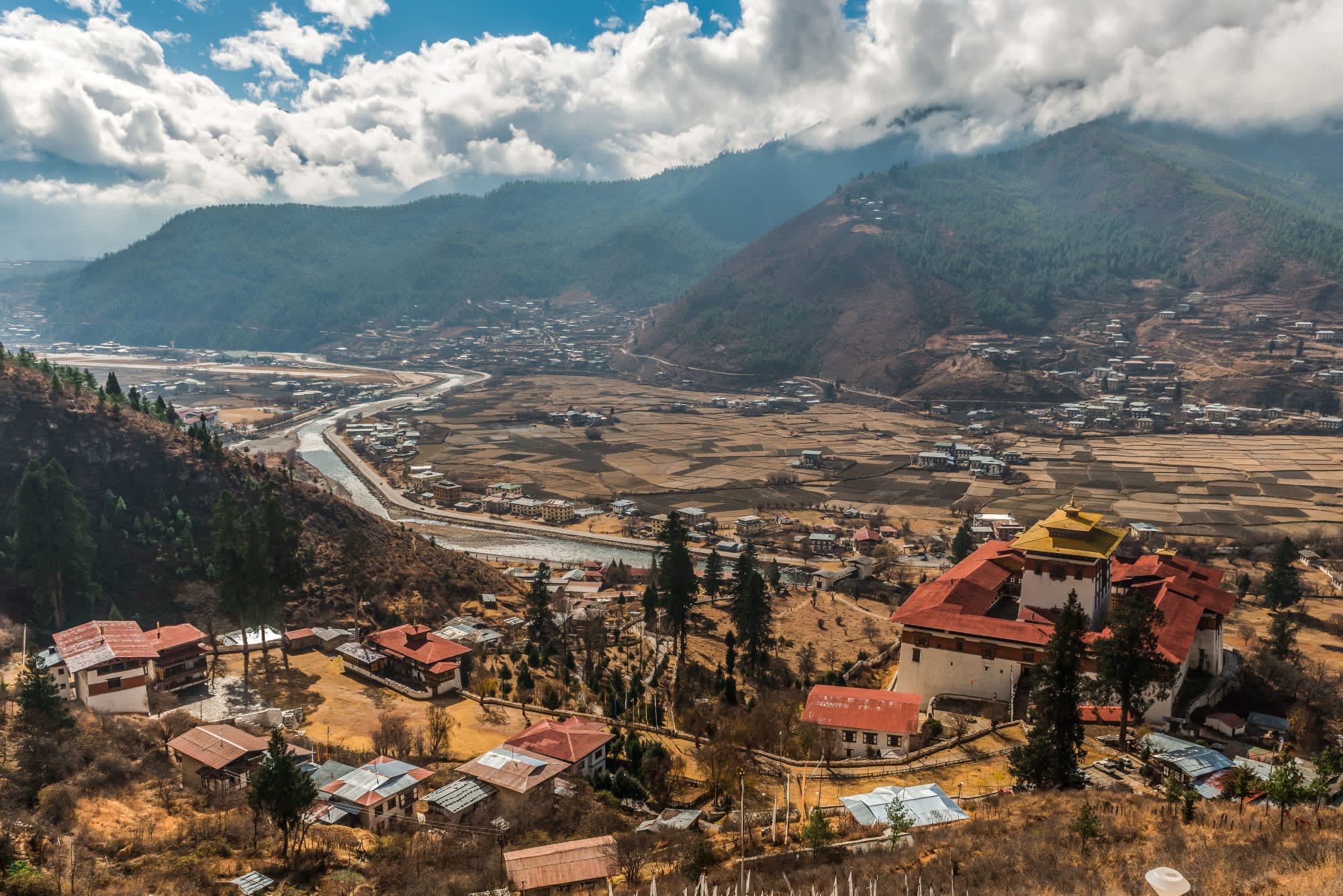Bhutan Aktiv ab Paro: Bhutan Paro Tal