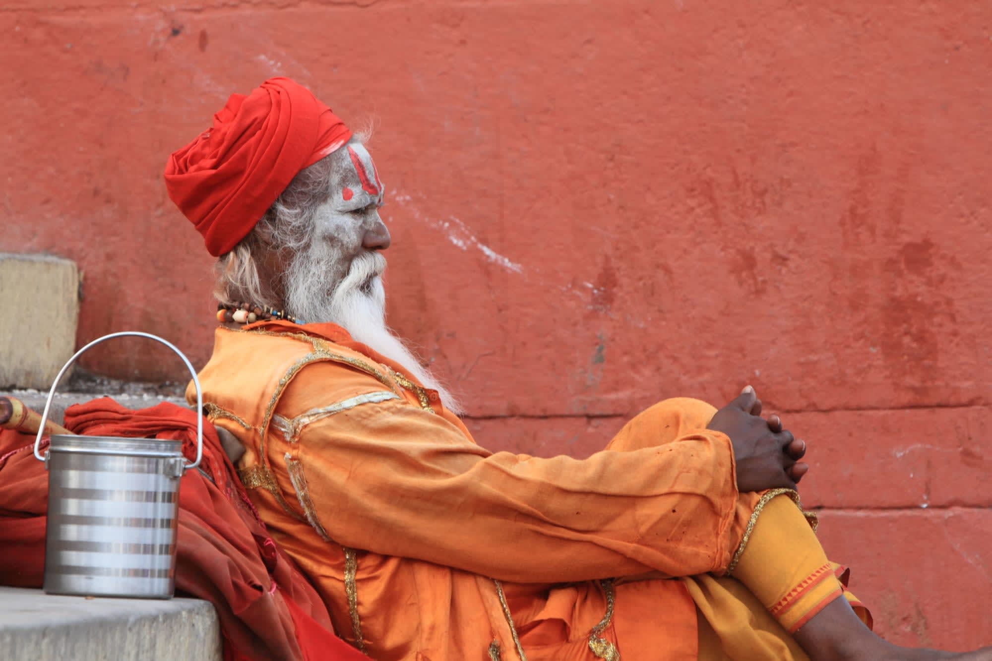 Erlebnis Indien mit Ganges ab Delhi: Indien Varanasi Sadu