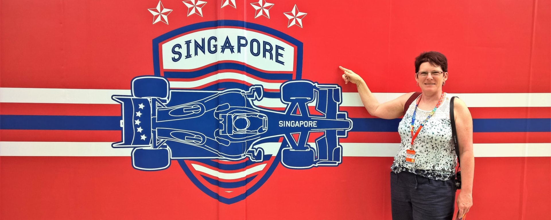 Formel 1 Grand Prix Singapur, EN: Singapur Formel 1 Christine 