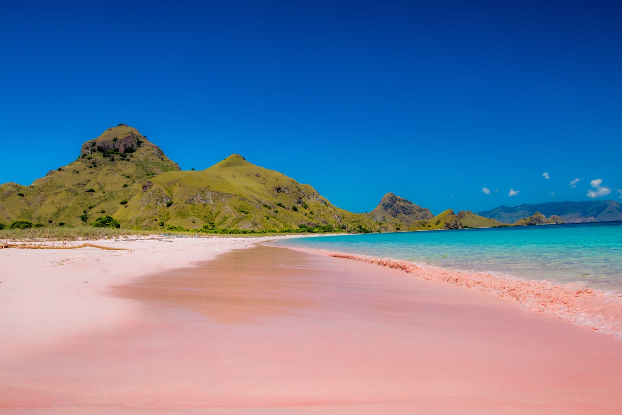 Inselparadies Komodo ab Labuan Bajo: Indonesien Komodo Island Pink Beach