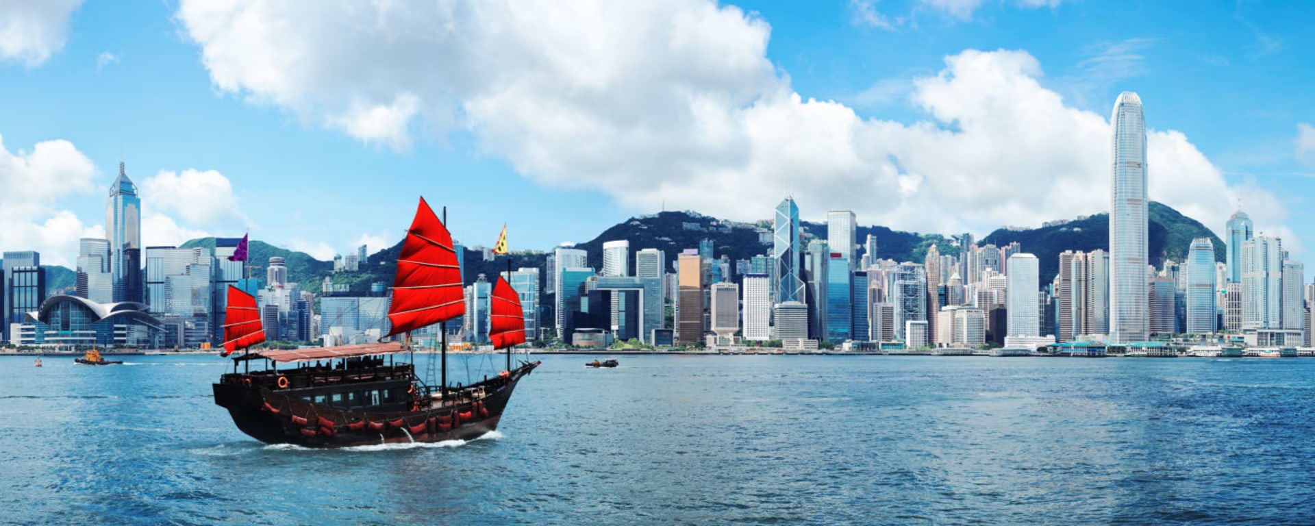 Chinas Moderne & Zukunft - Greater Bay ab Hong Kong: Hong Kong Island Skyline