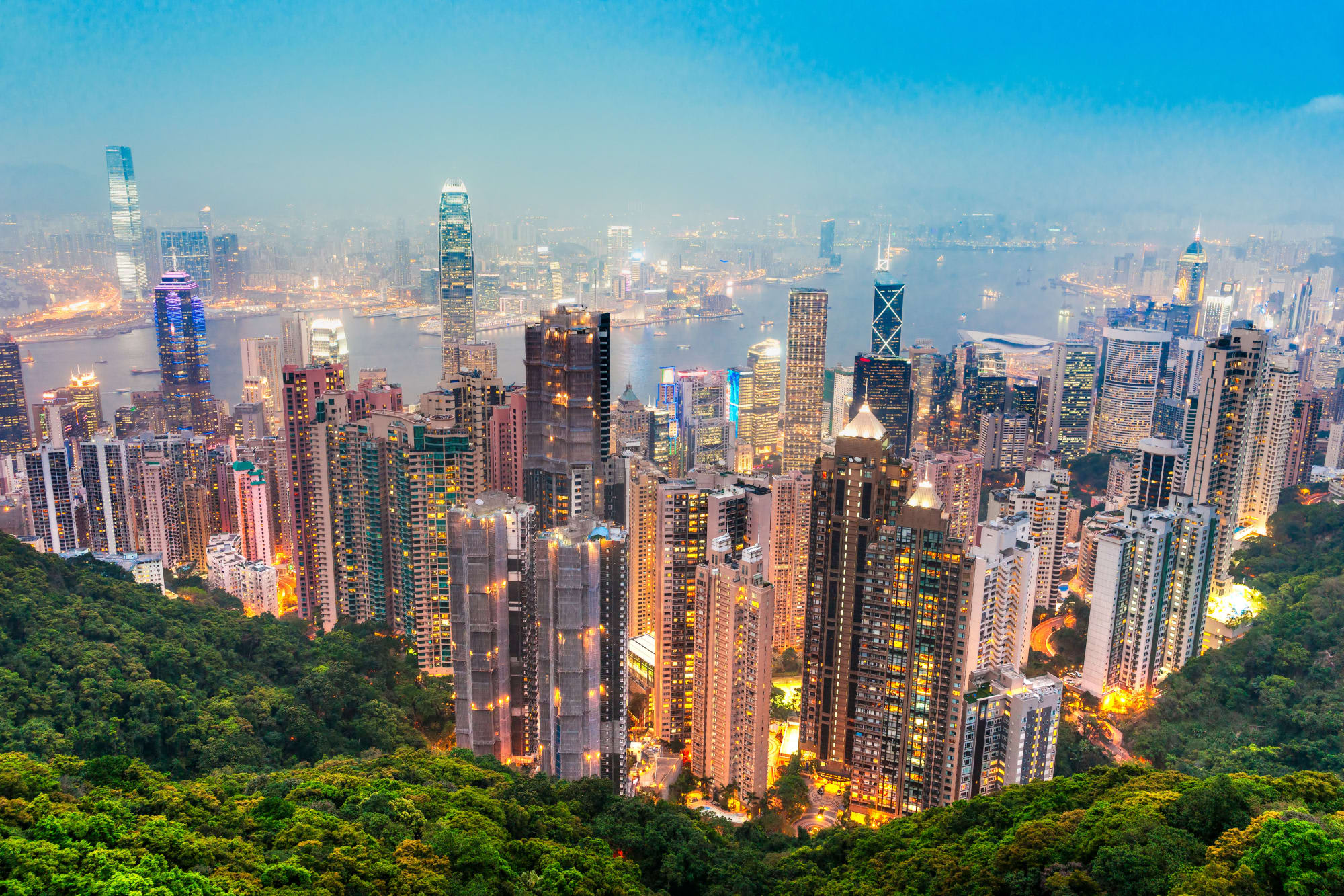 Best of Greater Bay ab Hong Kong: Hong Kong Skyline Victoria Peak