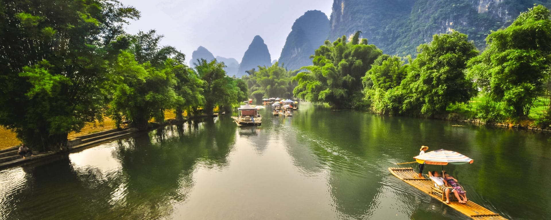 Soft Adventure rund um Guilin: China Guilin Li-Fluss