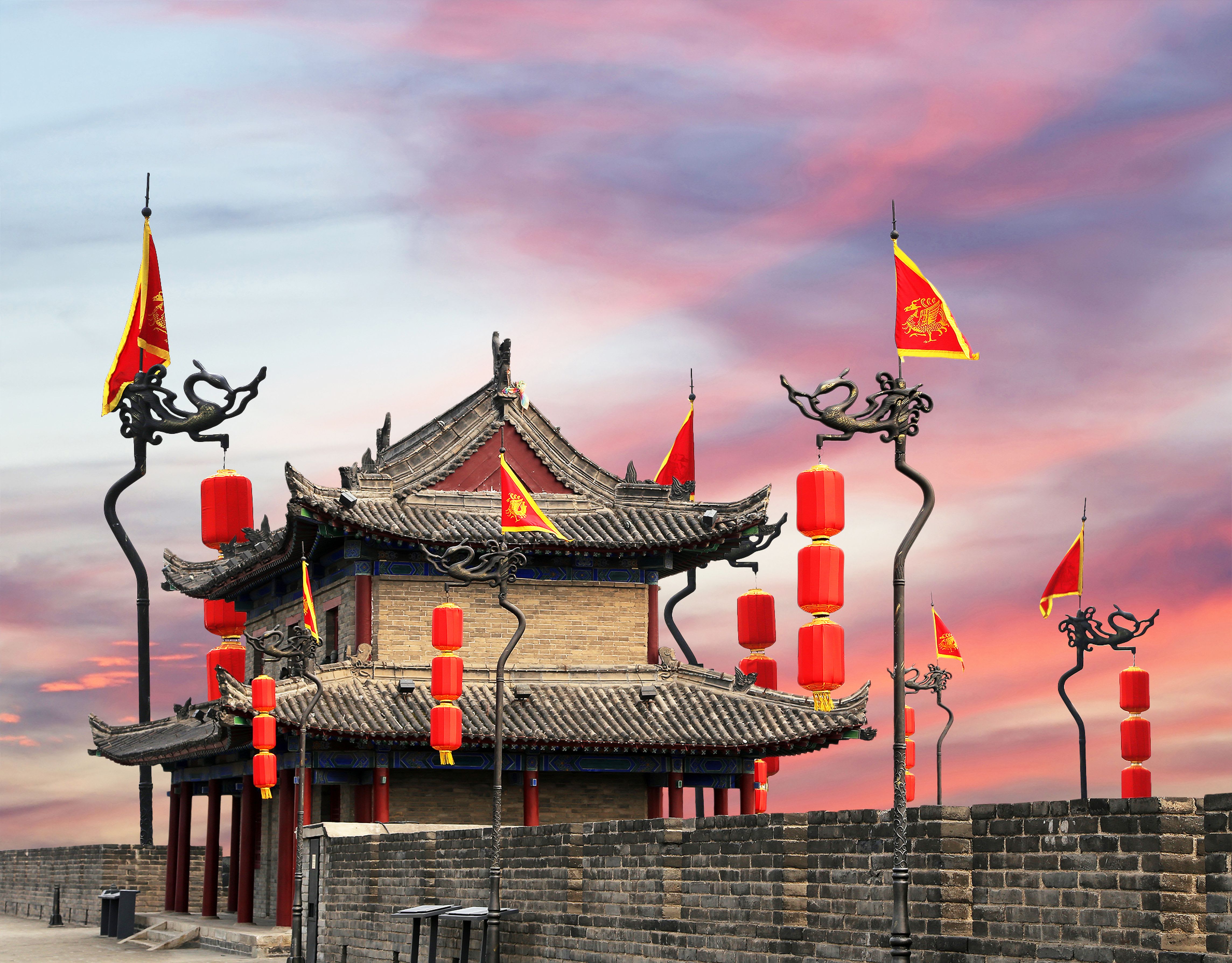 Gourmetreise von Peking nach Hong Kong: China Xian Stadtmauer