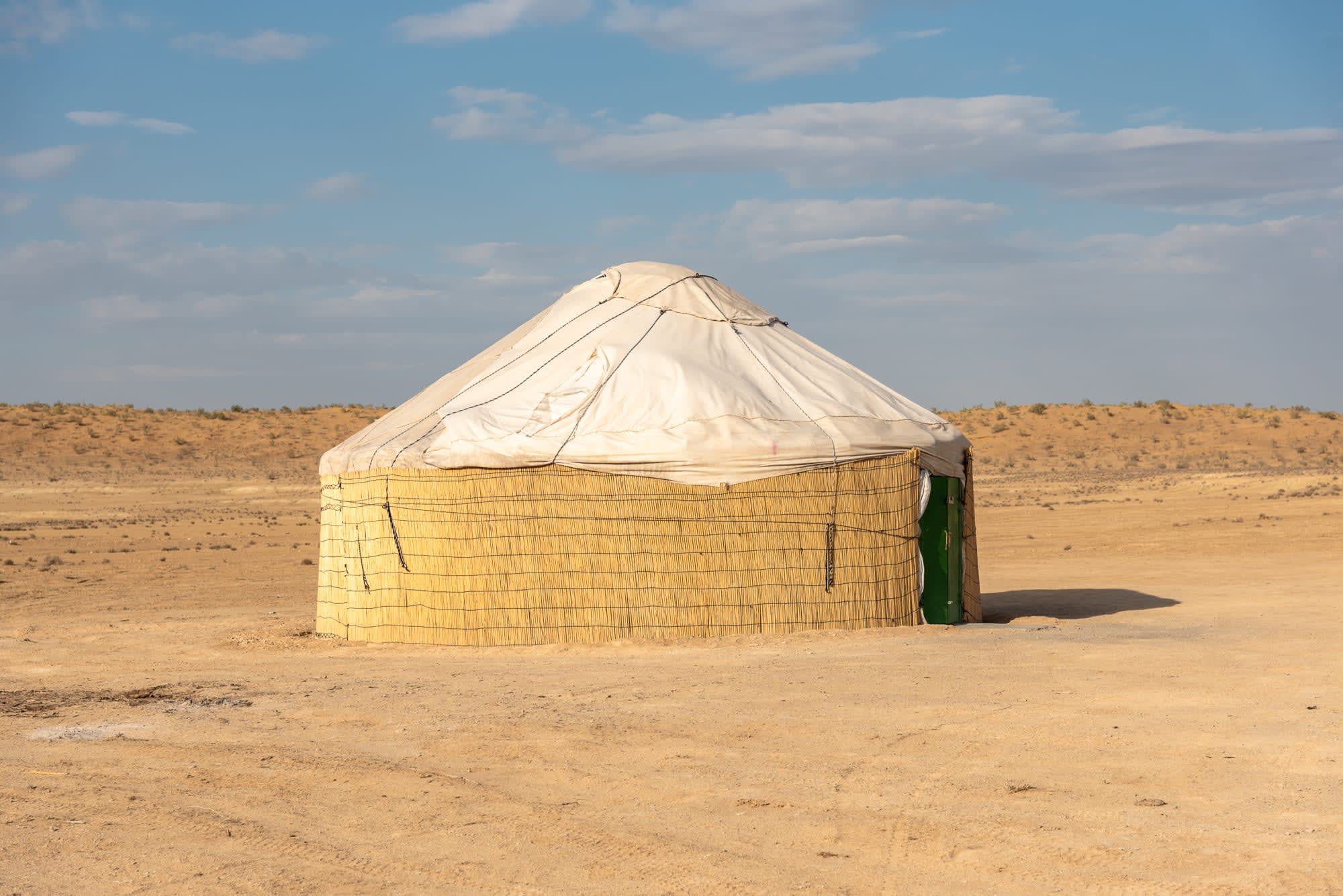 Höhepunkte Turkmenistans ab Aschgabat: Turkmenistan Darwaza Yurten-Camp