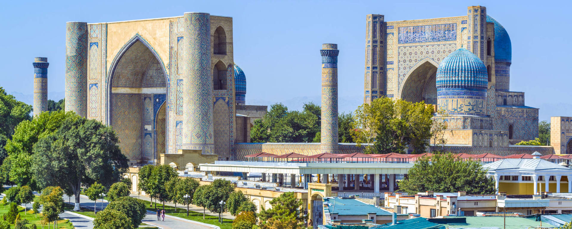 Klassisches Usbekistan ab Taschkent: Usbekistan Samarkand Bibi Khanum Moschee