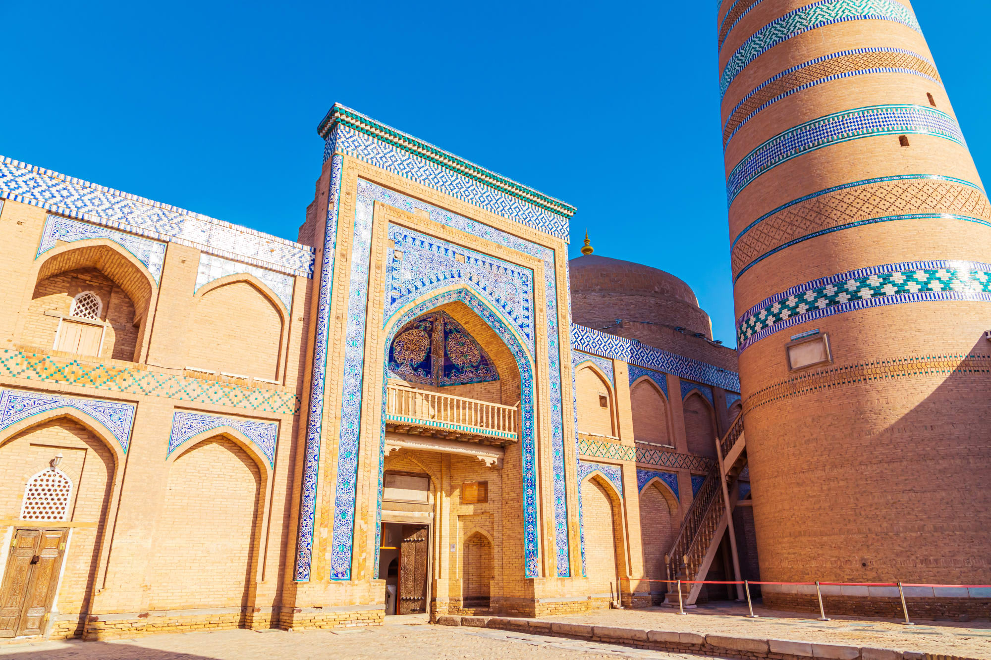 Klassisches Usbekistan ab Taschkent: Usbekistan Chiwa Islam Khoja Komplex