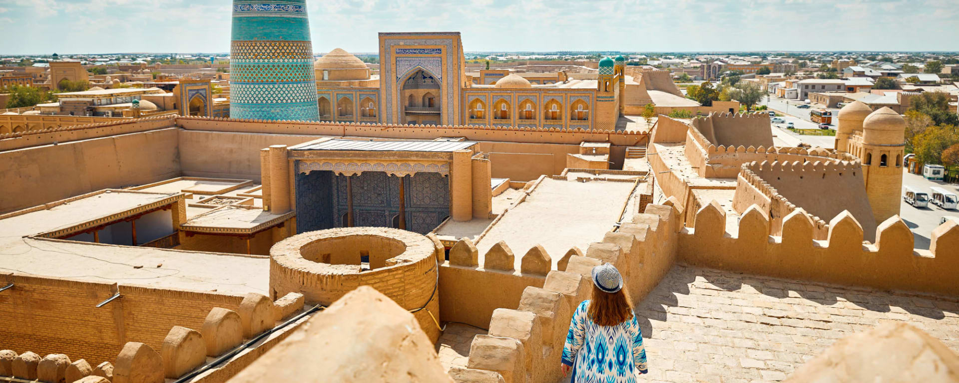 Reise ins Herz der Seidenstraße ab Taschkent: Usbekistan Chiwa Ichan Kala Architekturkomplex