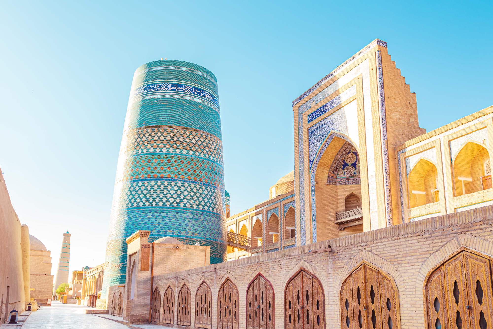 Klassisches Usbekistan ab Taschkent: Usbekistan Chiwa Kalta Minor Minarett