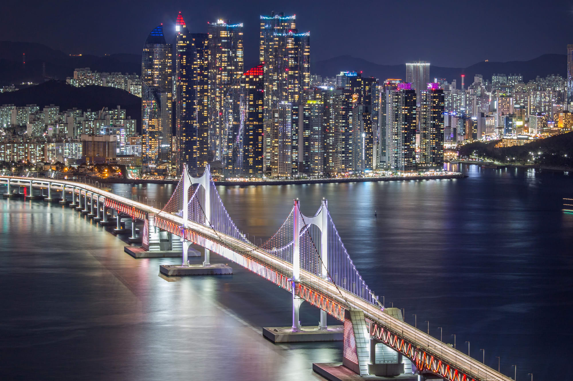 Südkorea Erlebnis- & Aktivreise ab Seoul: Südkorea Busan bei Nacht