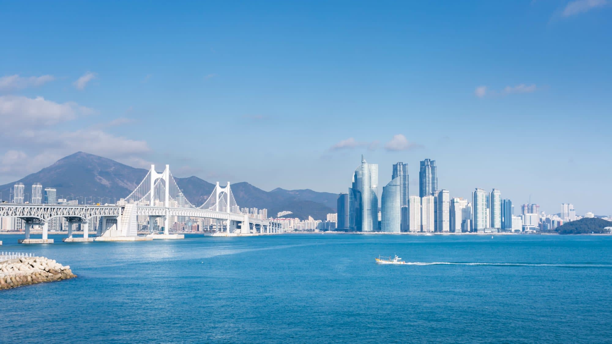 Südkorea Erlebnis- & Aktivreise ab Seoul: Südkorea Busan Gwangan Bridge Haeundae