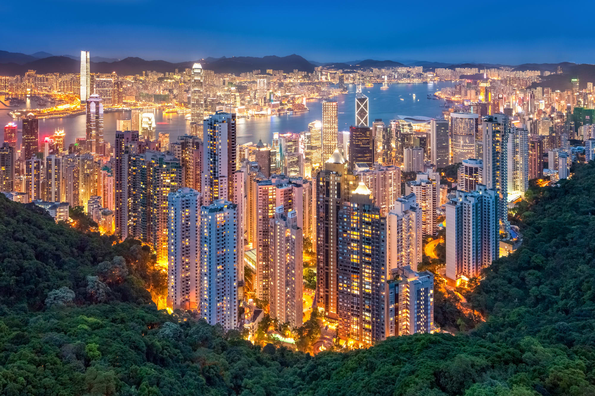 Hong Kong Stopover: Hong Kong Skyline Victoria Peak