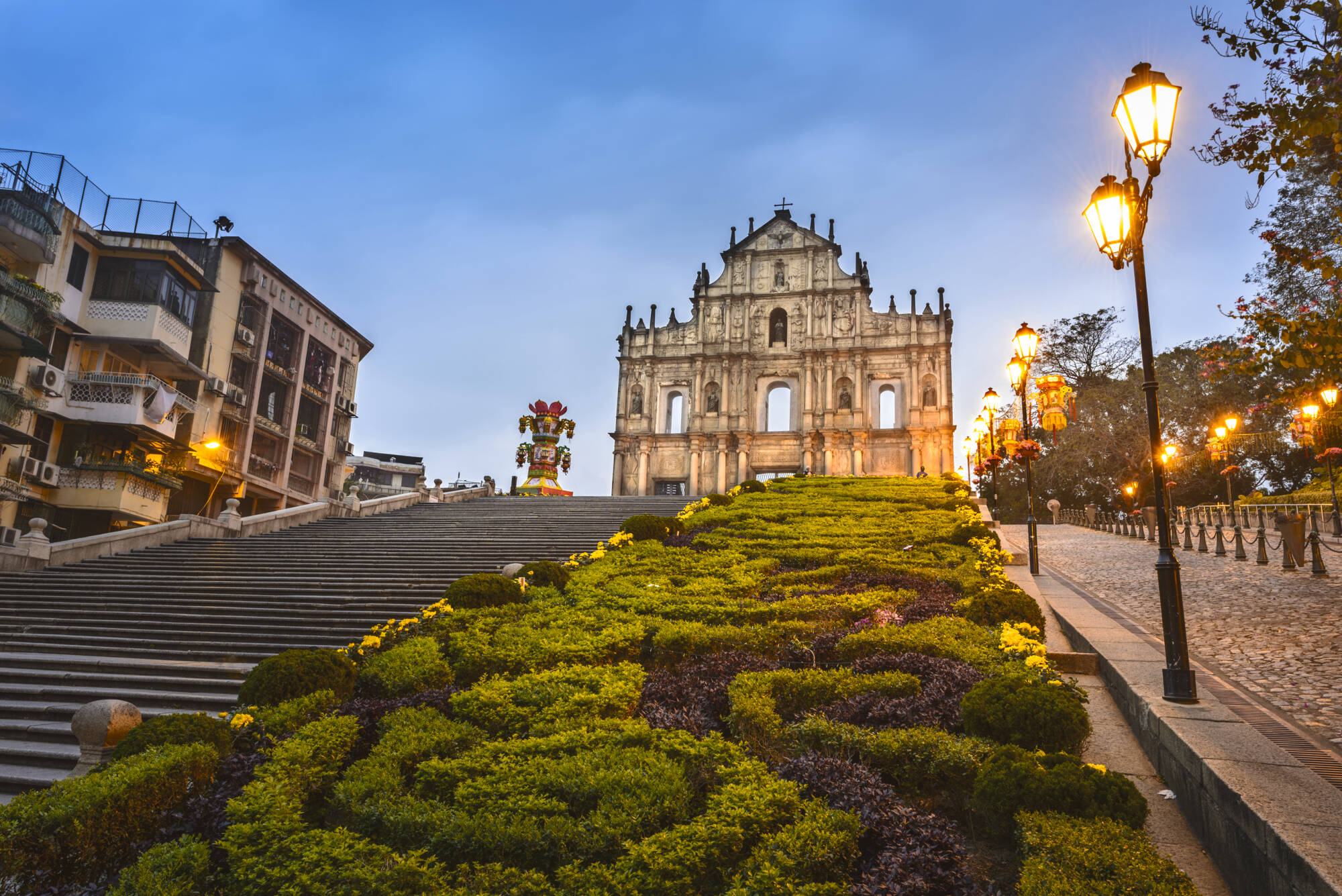Hong Kong Stopover mit Macau: Macau Altstadt St Pauls