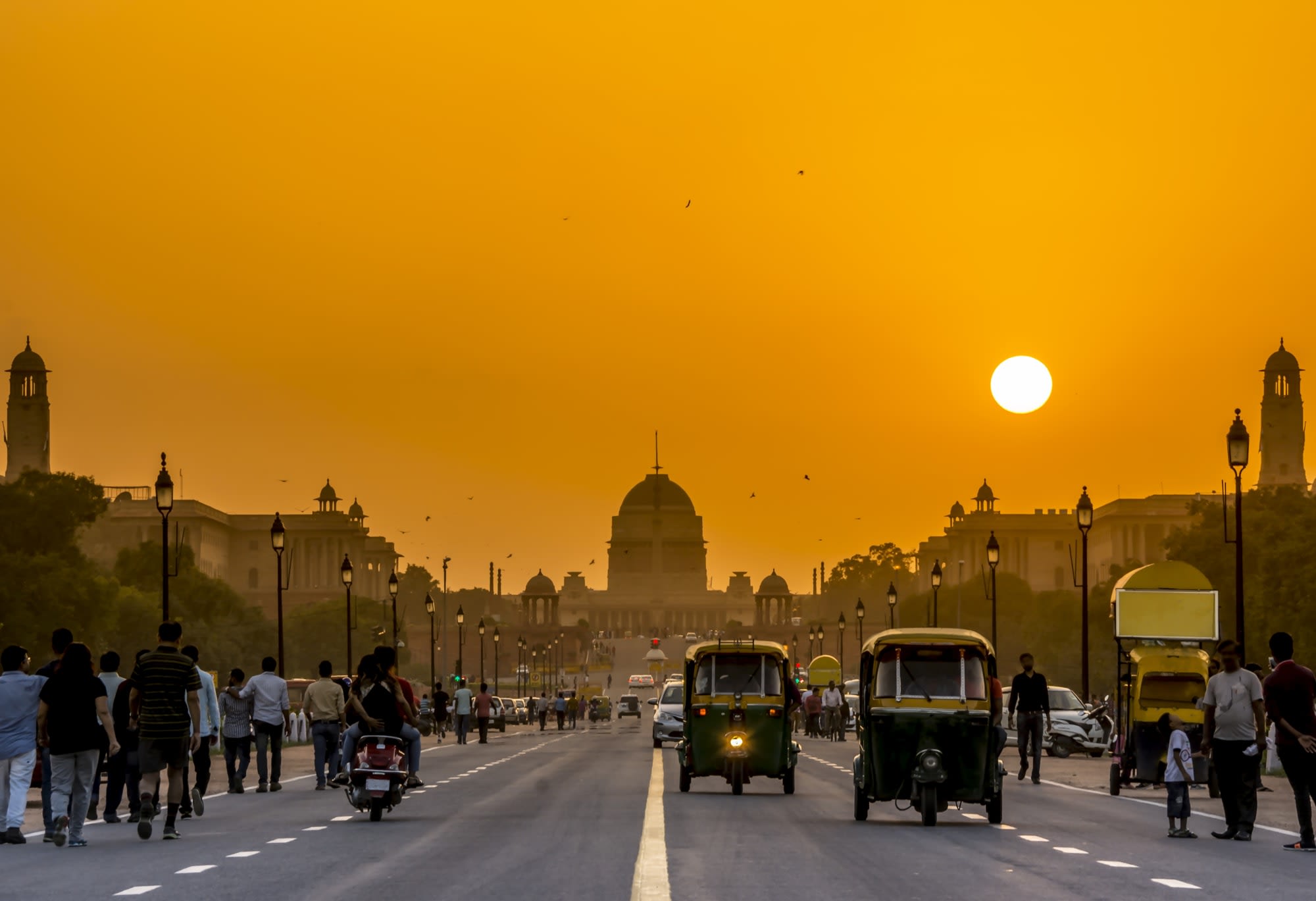 Goldenes Dreieck intensiv ab Delhi: Indien Delhi Presidential District