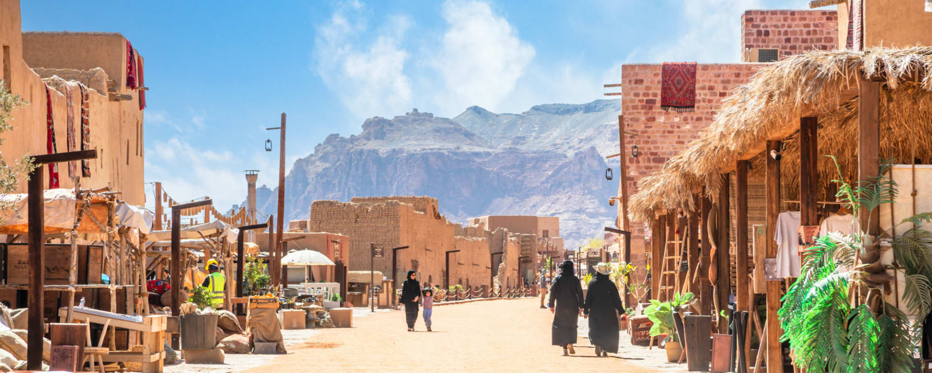 Königreich der Kontraste ab Riad: Saudi Arabien AlUla Markt