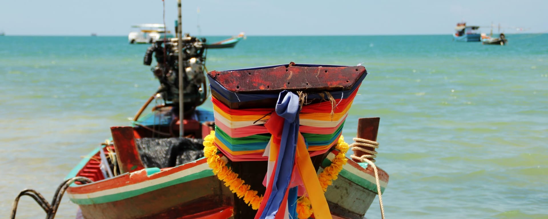 Khanom - unbekanntes Südthailand mit Phattalung: Thailand Süden Longtailboot