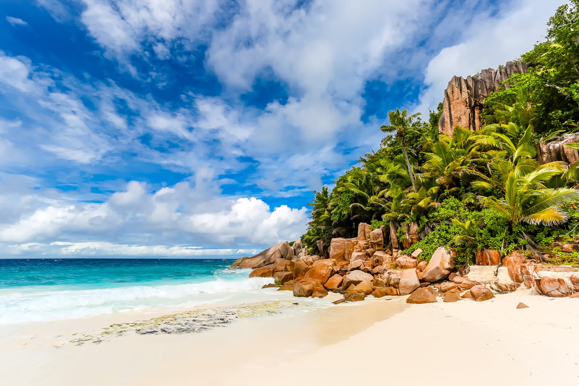 Praslin Dream Premium ab Mahé: Seychellen Strand