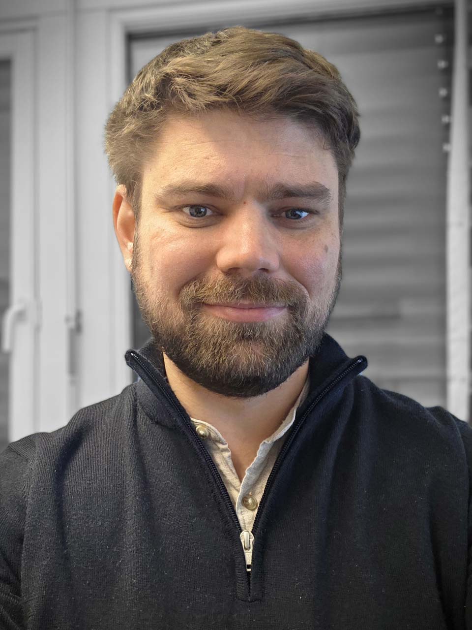 Portrettbilde av Christian Ulvesten, salg og teknisk support i Skala Komponent.