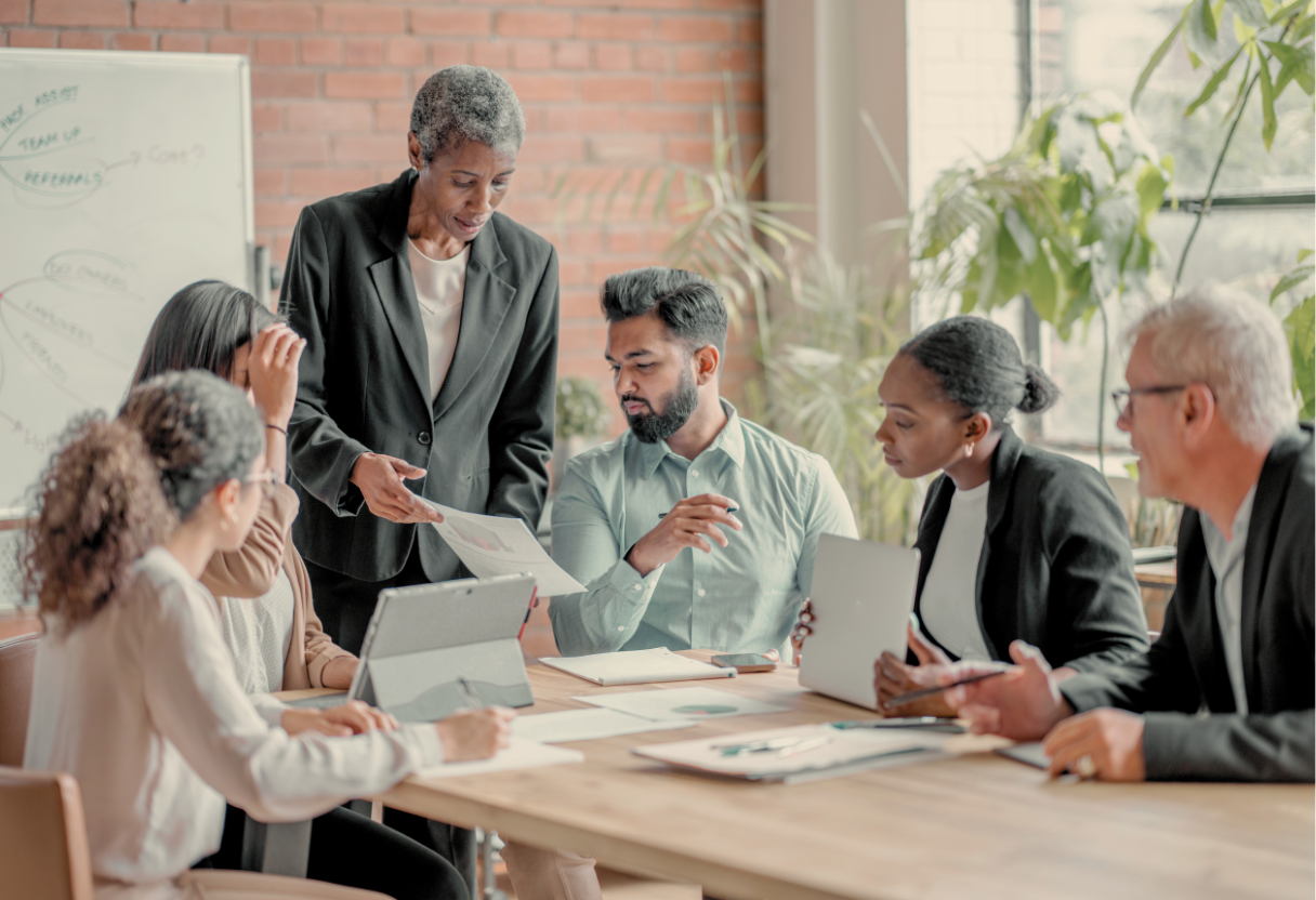 image of an educational seminar (for an insurance agency & company)