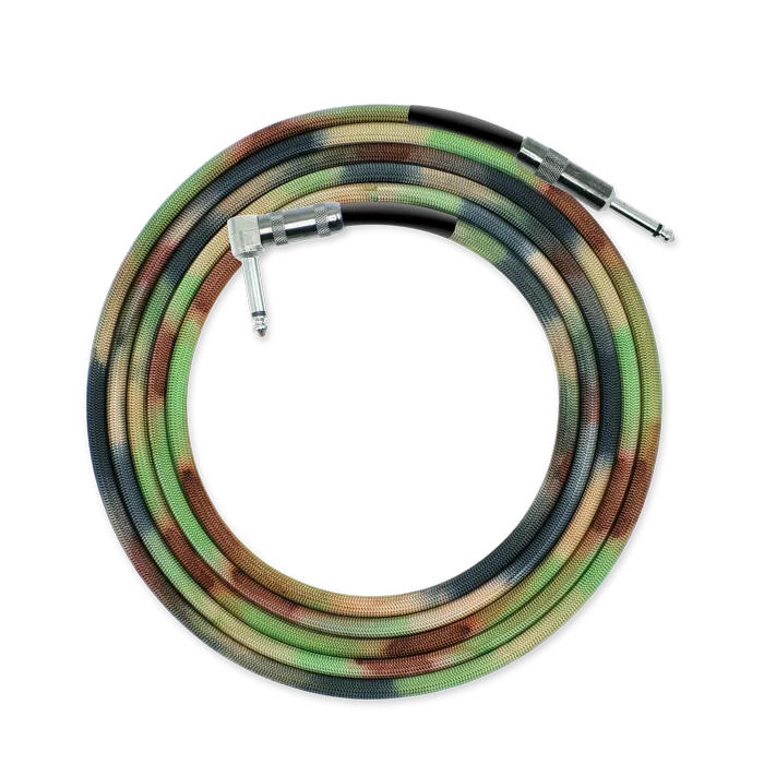 camouflage braided instrument cable