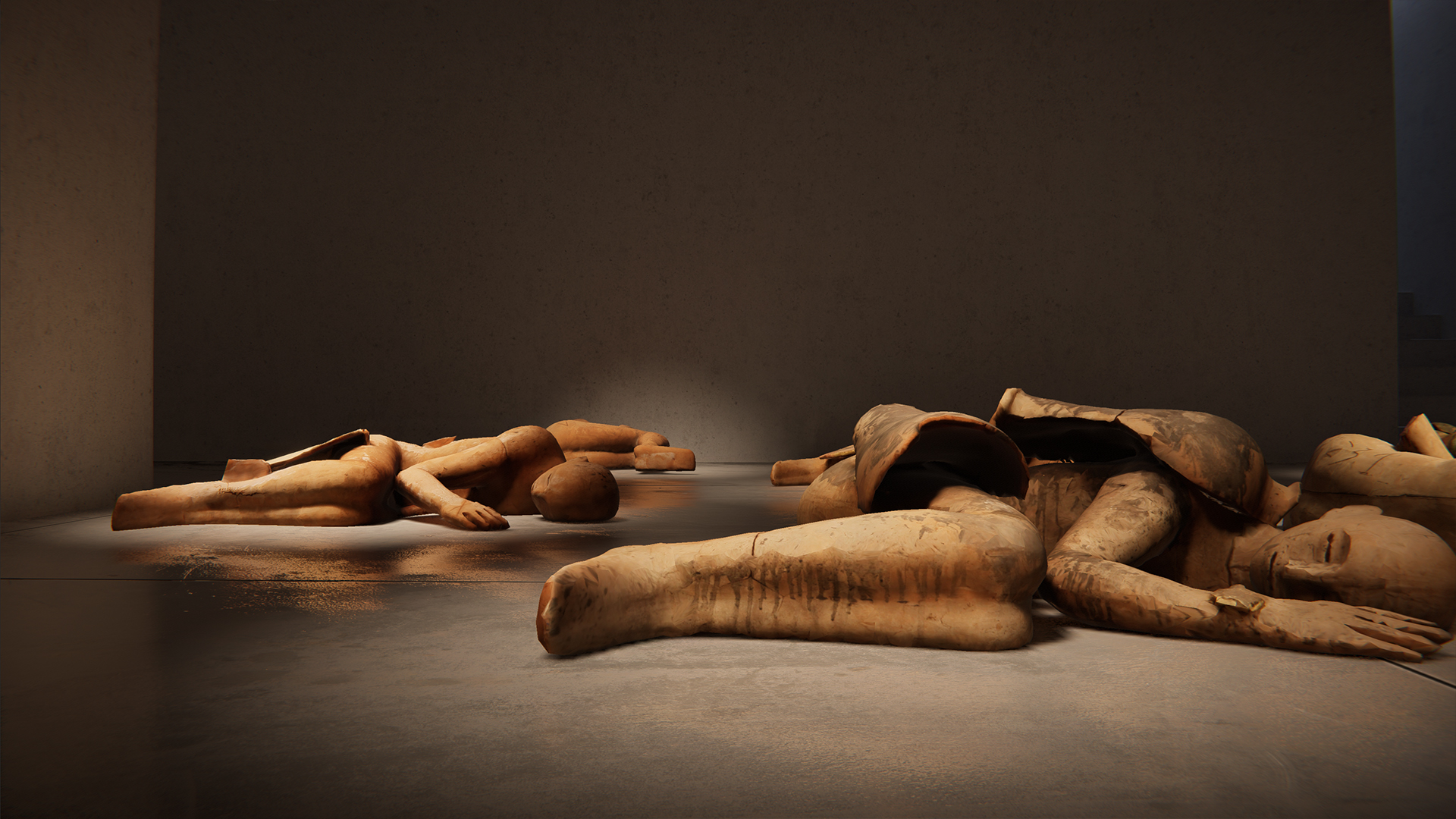 Mimmo Paladino I Dormienti, virtual exhibition for Cardi Gallery by Wide VR