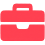 Briefcase icon for Claude workshops
