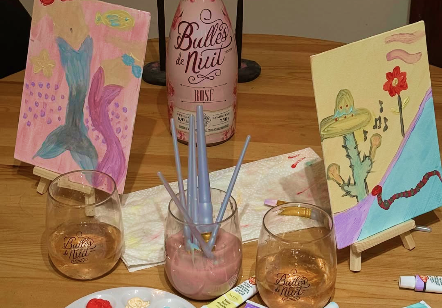 Sip & Paint et Cinéma