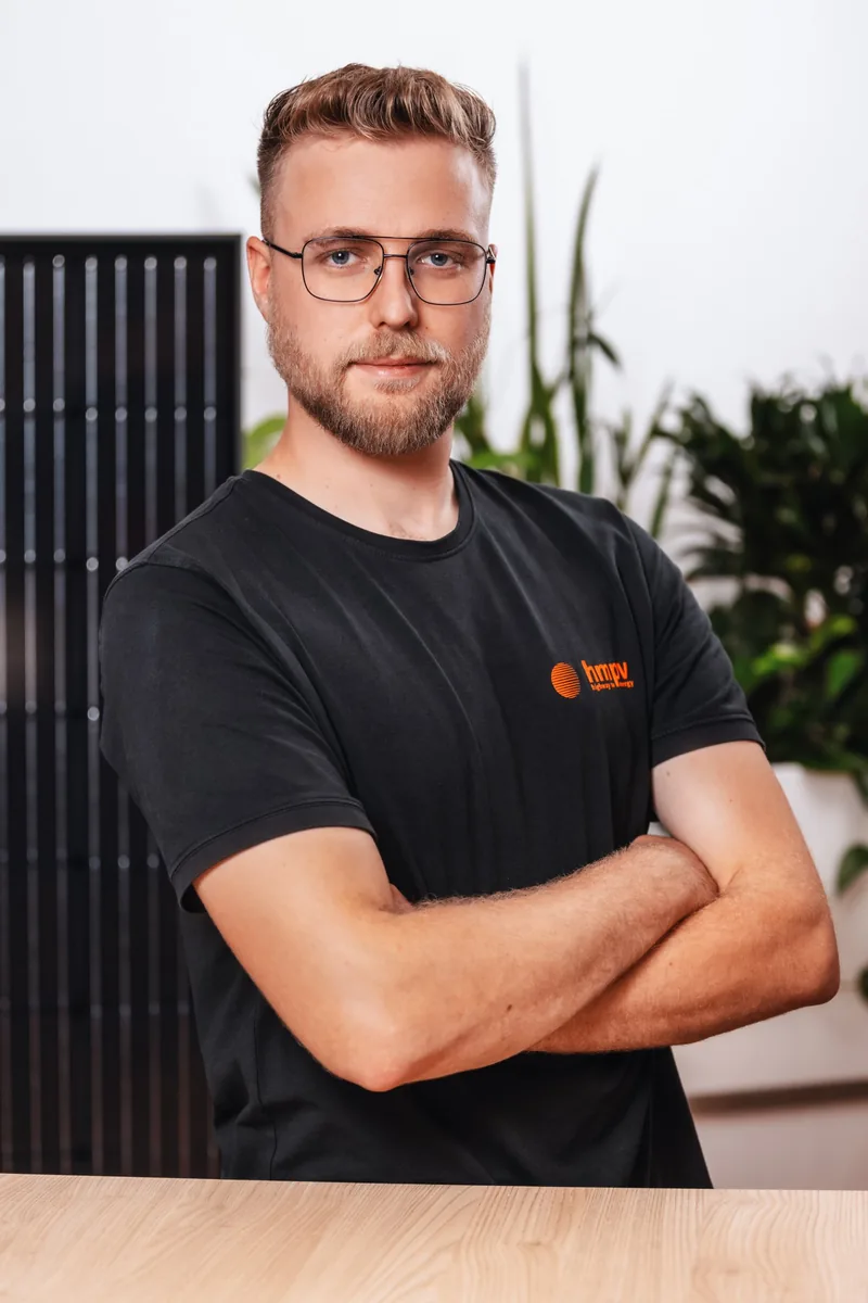 Jan Waßer, Servicetechniker bei hm-pv