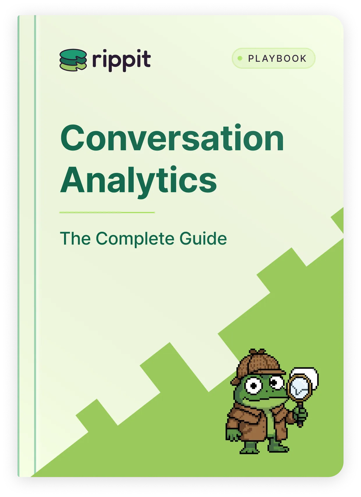 Cover of Conversation Analytics: The Complete Guide by Rippit