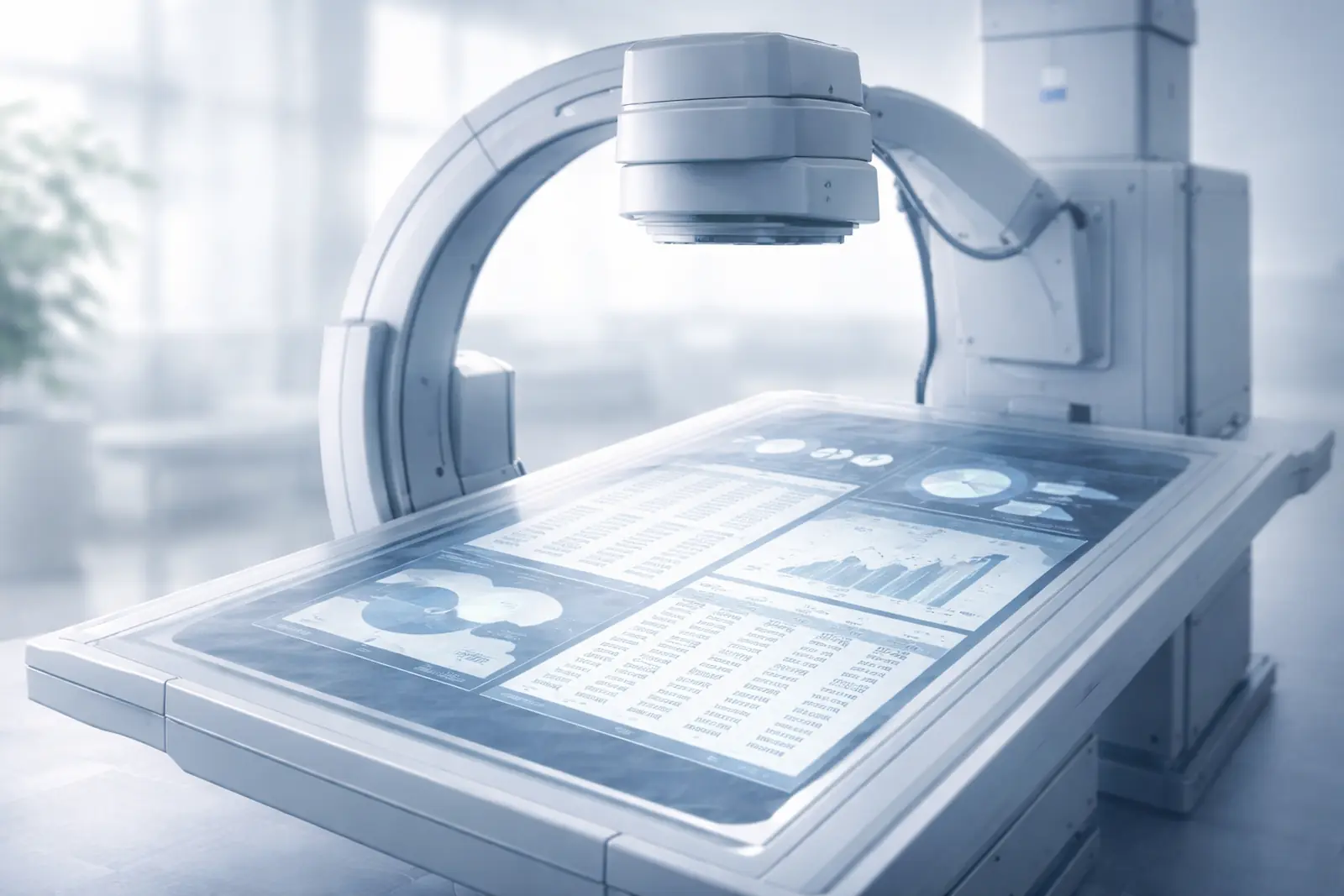 Illustration representing the Financial X-Ray methodology for detecting recurring financial patterns in company statements.