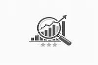 Icon showing a stock pattern under investigation