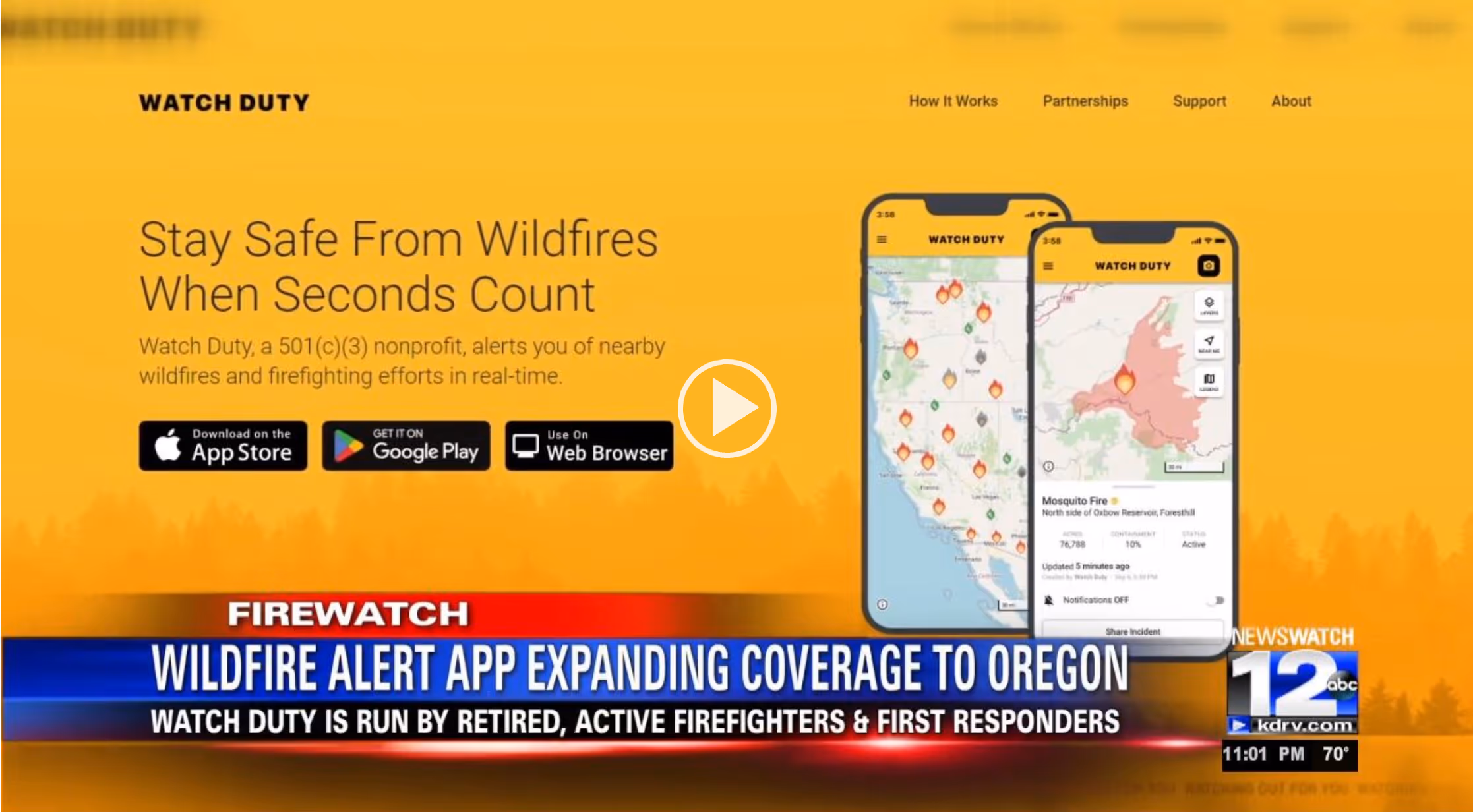 California wildfire alert app coming to Oregon