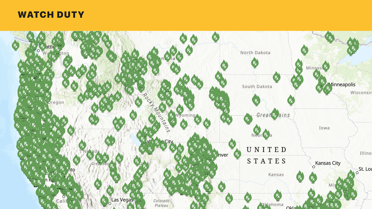 Publicly Available Prescribed Fire Map Layer