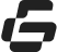 Abstract black geometric logo resembling interconnected shapes forming an 'S'.