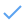 Blue check mark icon.