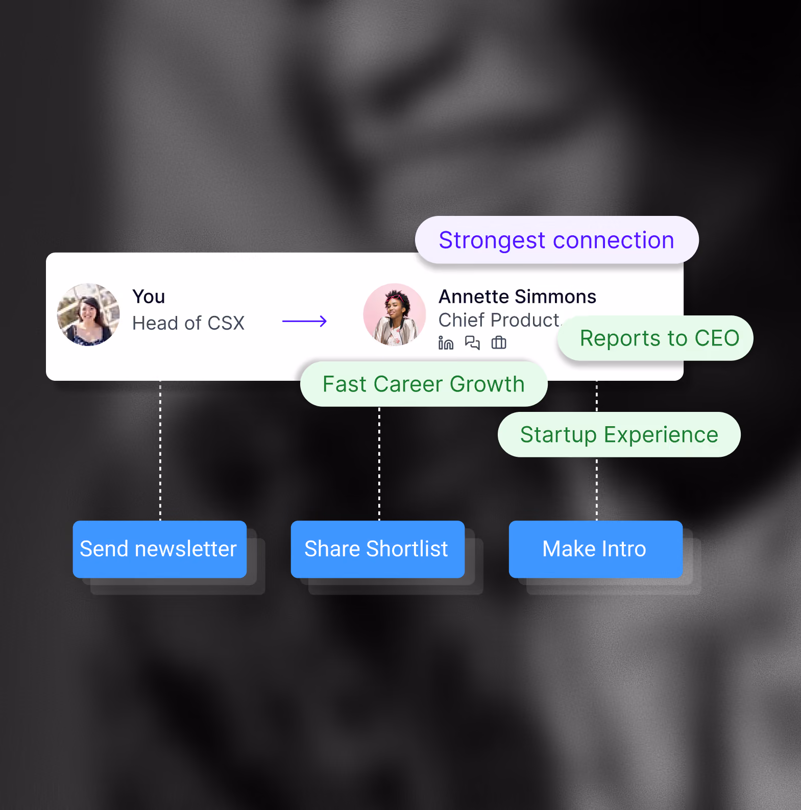 Digital chat interface of Application Boost Agent creating personalized emails for candidates based on job descriptions.