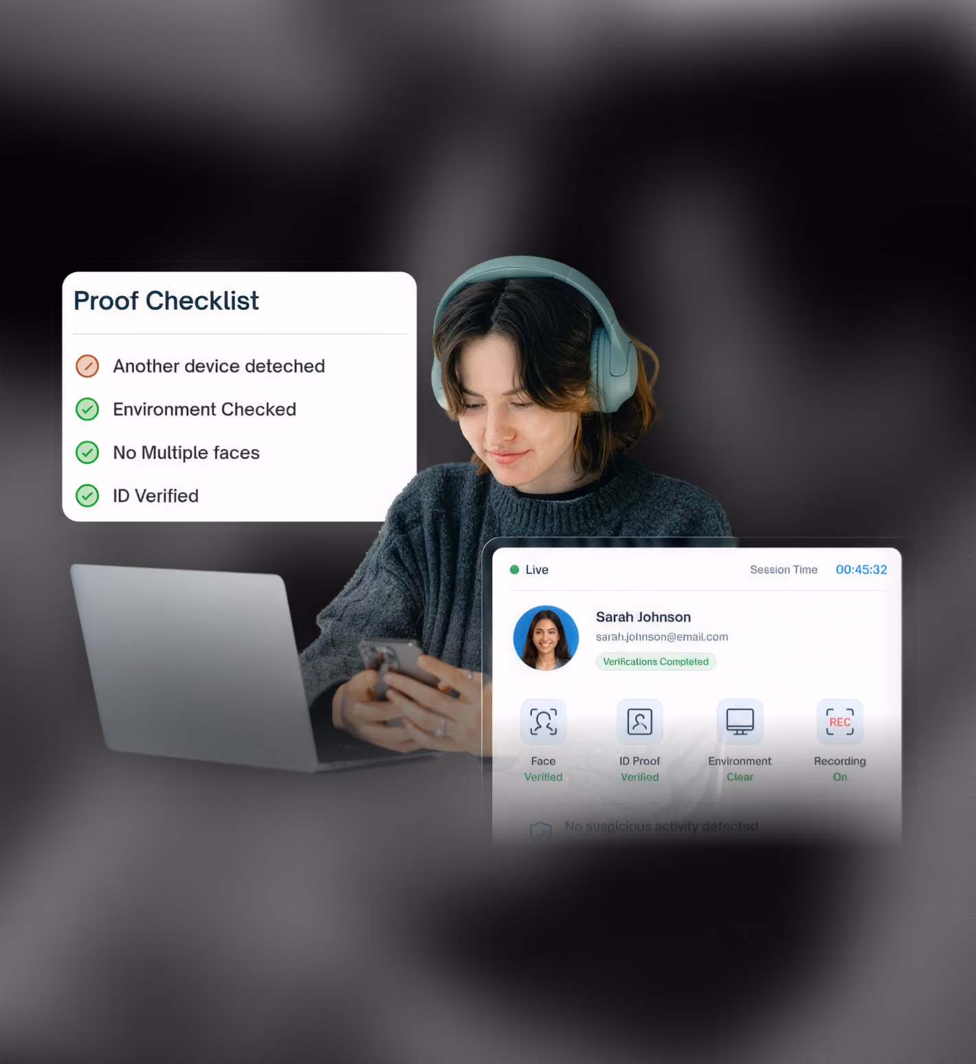 Job candidate sourcing platform interface showing profiles of three senior software engineer candidates with details on experience, education, and resume attachments.