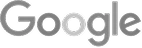 Google logo in grayscale.