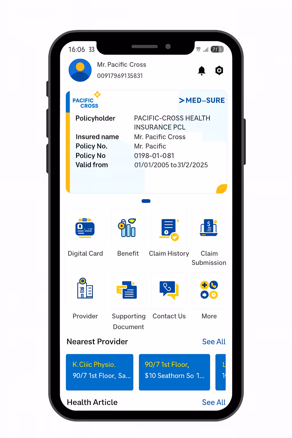 iPhone mockup
