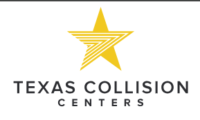 Texas Collision Centers logo with a stylized yellow star above the company name.