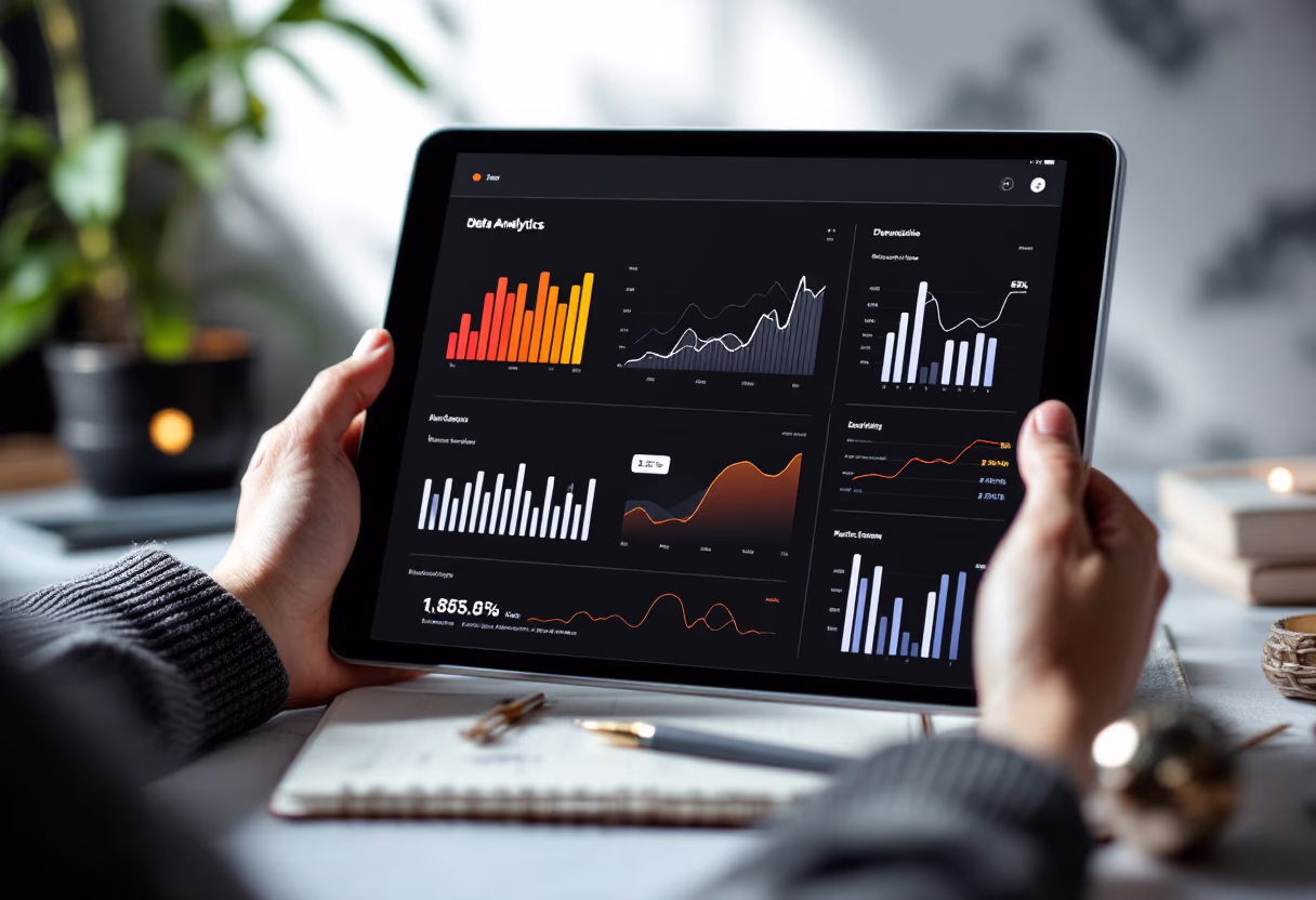 image of data analytics charts