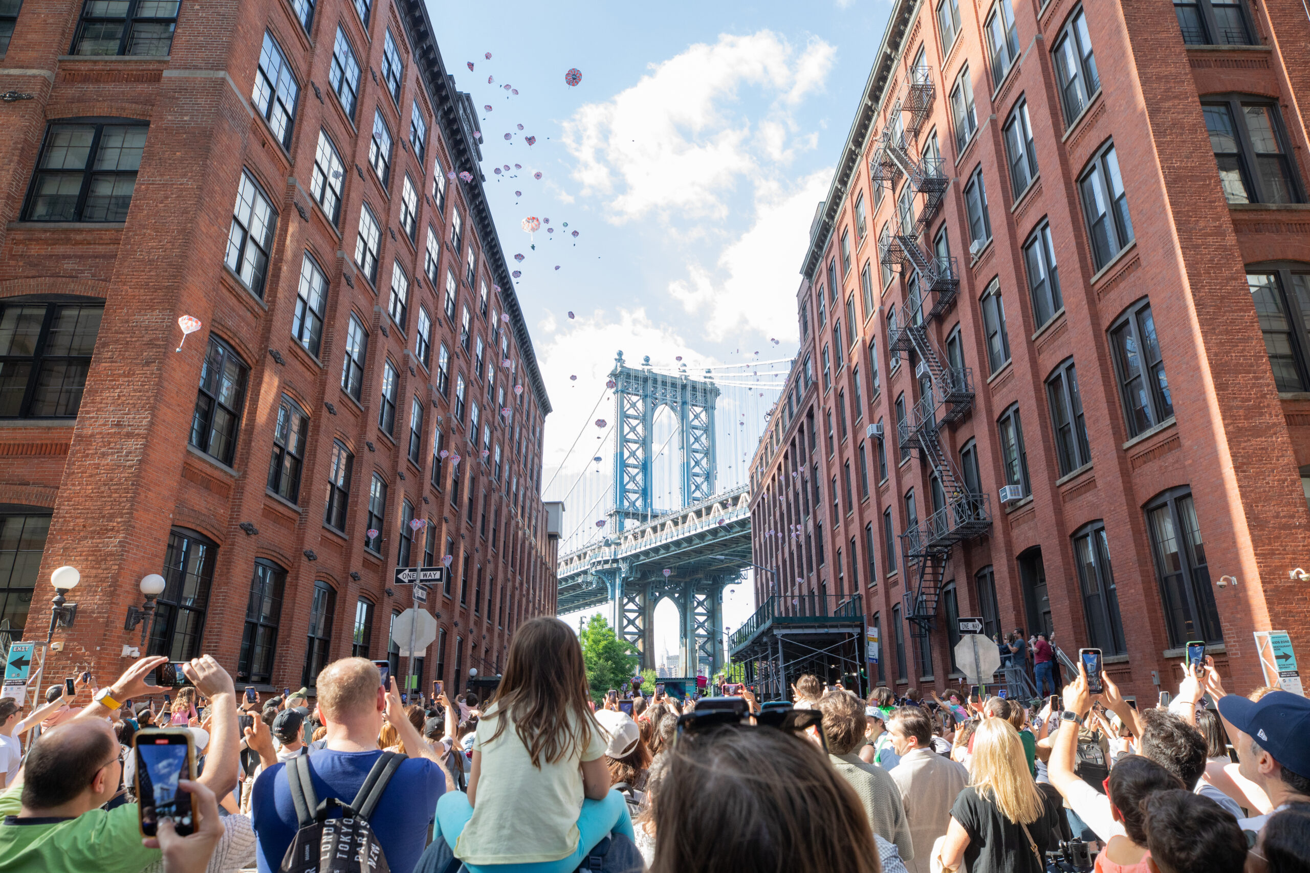 Exterior photo of DUMBO in Brooklyn, New York.