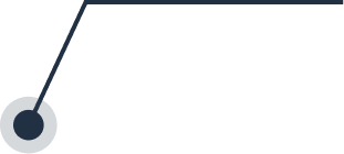 Dark blue circular node connected to a bent line extending upward and to the right.